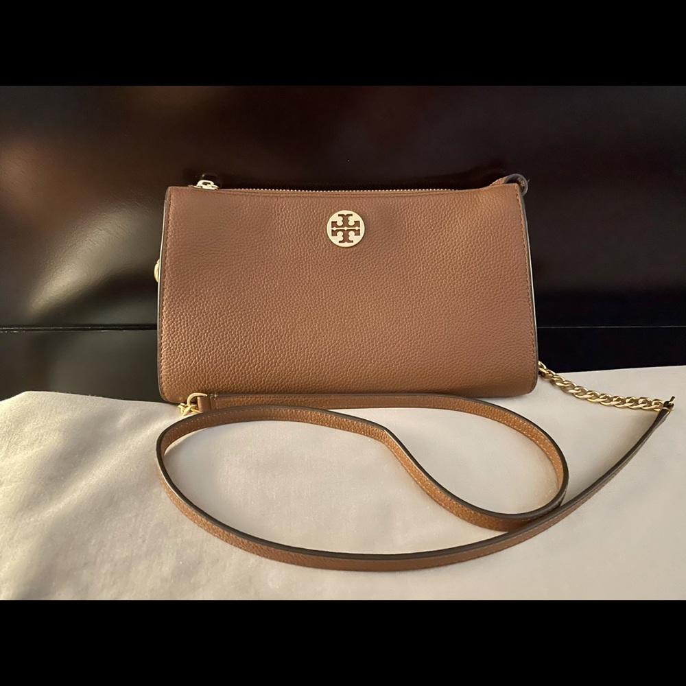 Tory Burch Mini Everly Leather Crossbody Bag